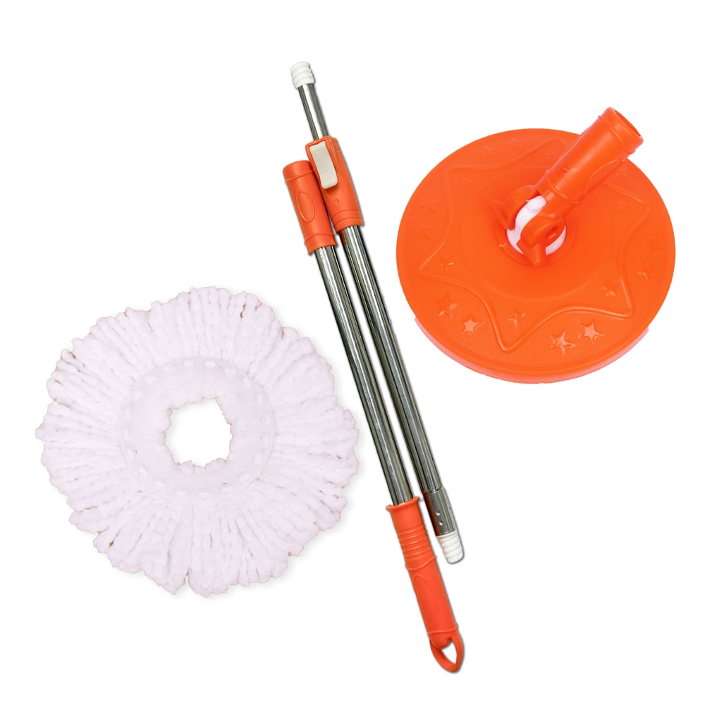 Chakaachak Microfiber Superabsorbent Mop Grey & Orange - 1 U
