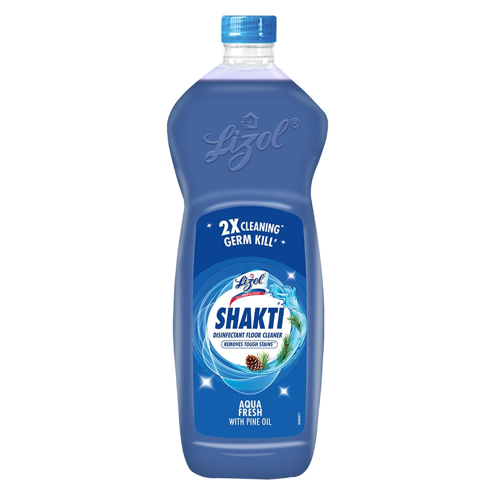Lizol Shakti Disinfectant Floor Cleaner Aqua Fresh - 900 ml