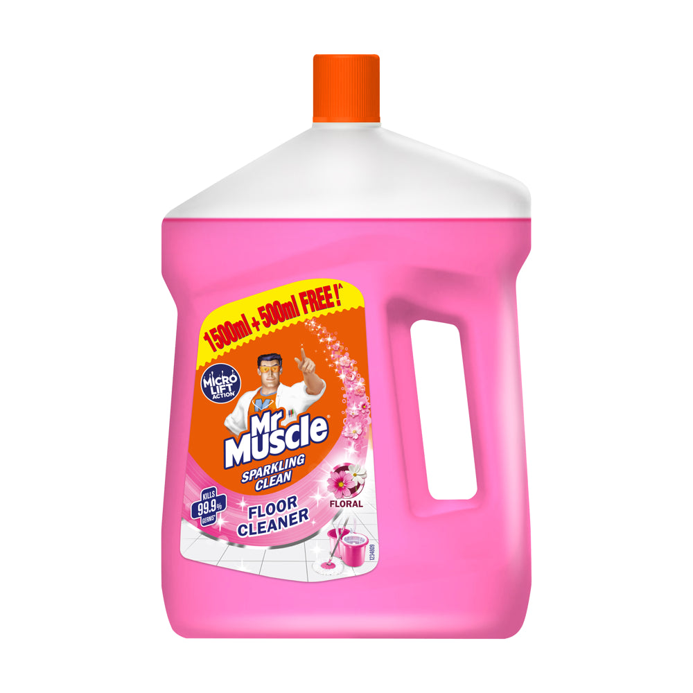 Mr Muscle Floral Floor Cleaner - 1.5 L