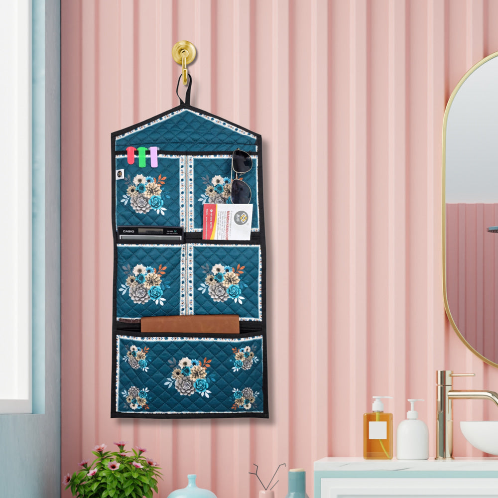 MHF Lotus Wall Hanging 03 - Aqua - 1 Unit