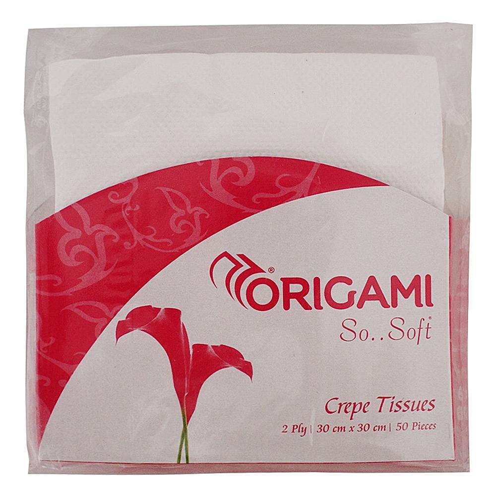 Origami So Soft 2 Ply Tissues - 50 U