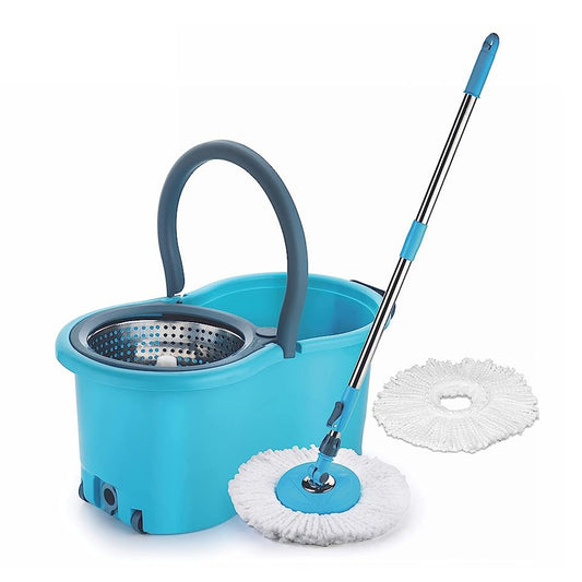 Sparkmate By Crystal Strolley Steel Spin Mop & Bucket - 1 U