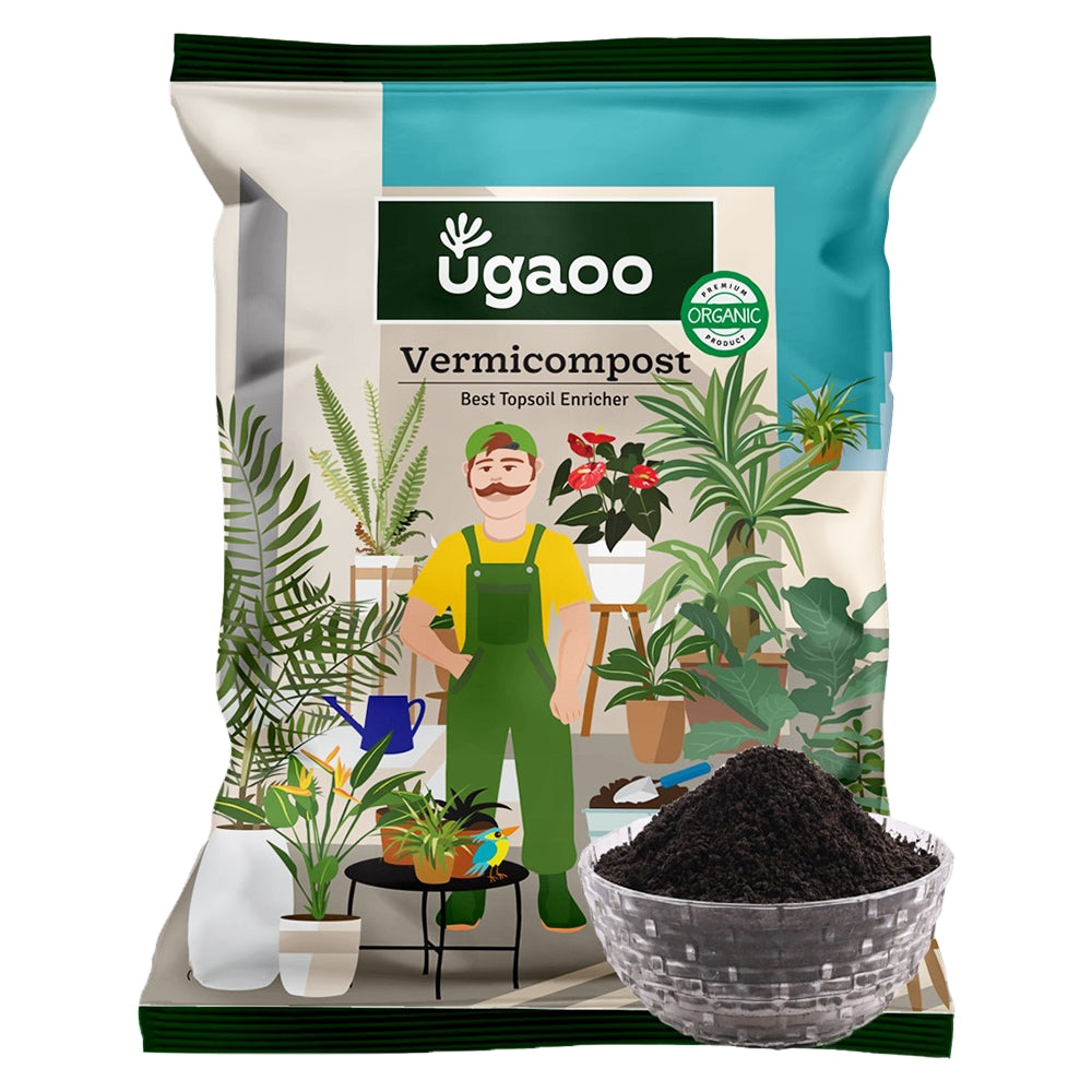 Ugaoo Vermicompost Fertiliser For Plants - 5 kg