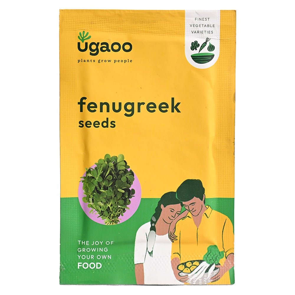 Ugaoo Fenugreek (Methi) Vegetable Seeds - 10 g