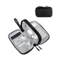 Cortina Mobile Accessories Organiser Pouch- Black & White