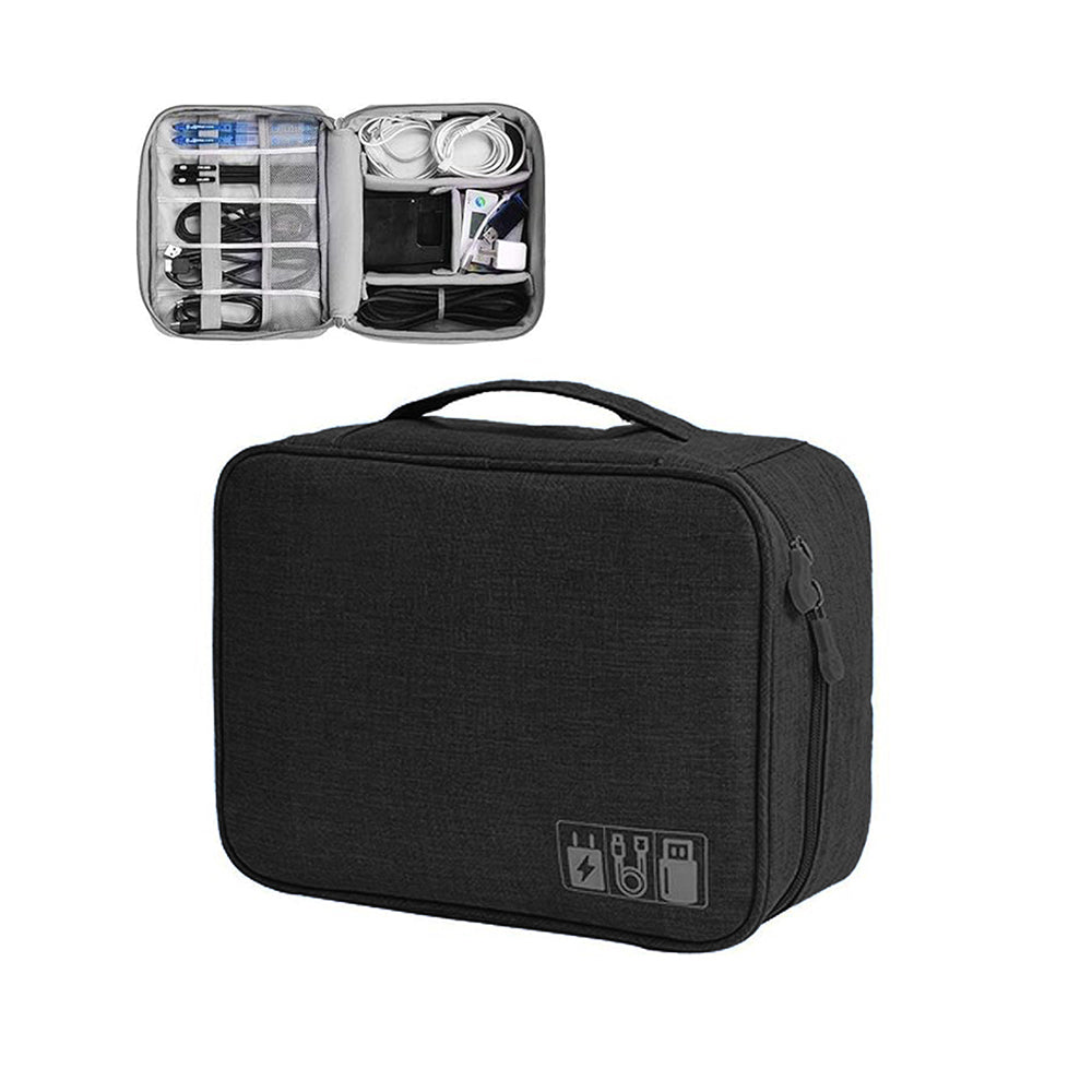Cortina Mobile Accessories Organiser Bag - Black - 1 U