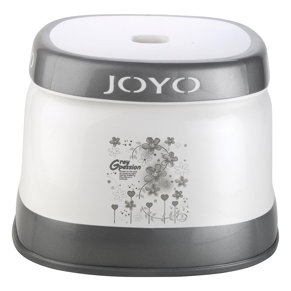 Joyo Better Home Square Printed Patla (Grey) - Medium - 1 U