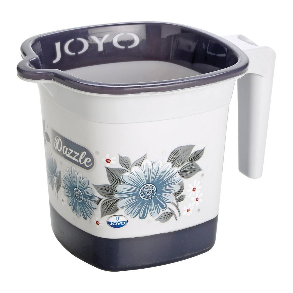 Joyo Better Home Printed Deluxe Square Mug - Grey (1100ml) - 1.1 L