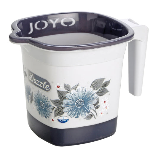 Joyo Better Home Printed Deluxe Square Mug - Grey (1100ml) - 1.1 L