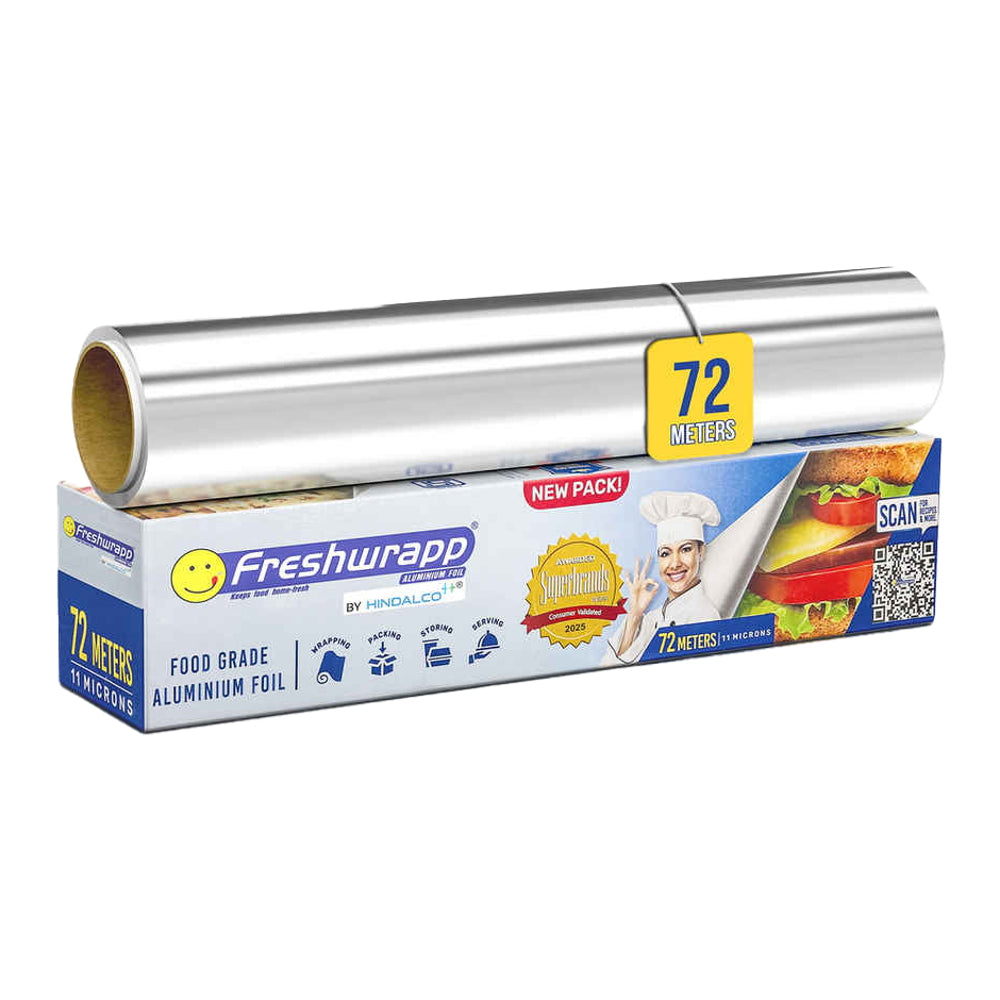 Hindalco Freshwrapp Aluminium Foil - 72 mtr