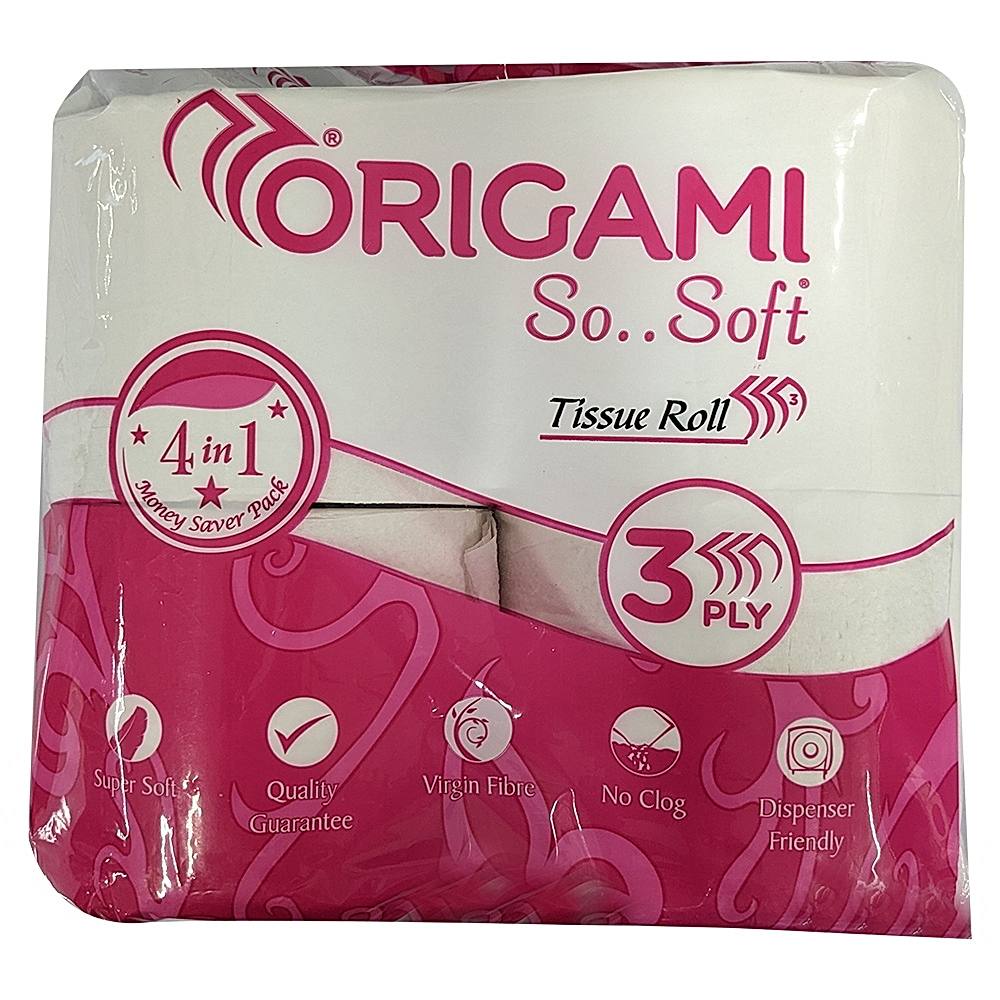 Origami So Soft 4 In 1 Tissue Roll - 4 U