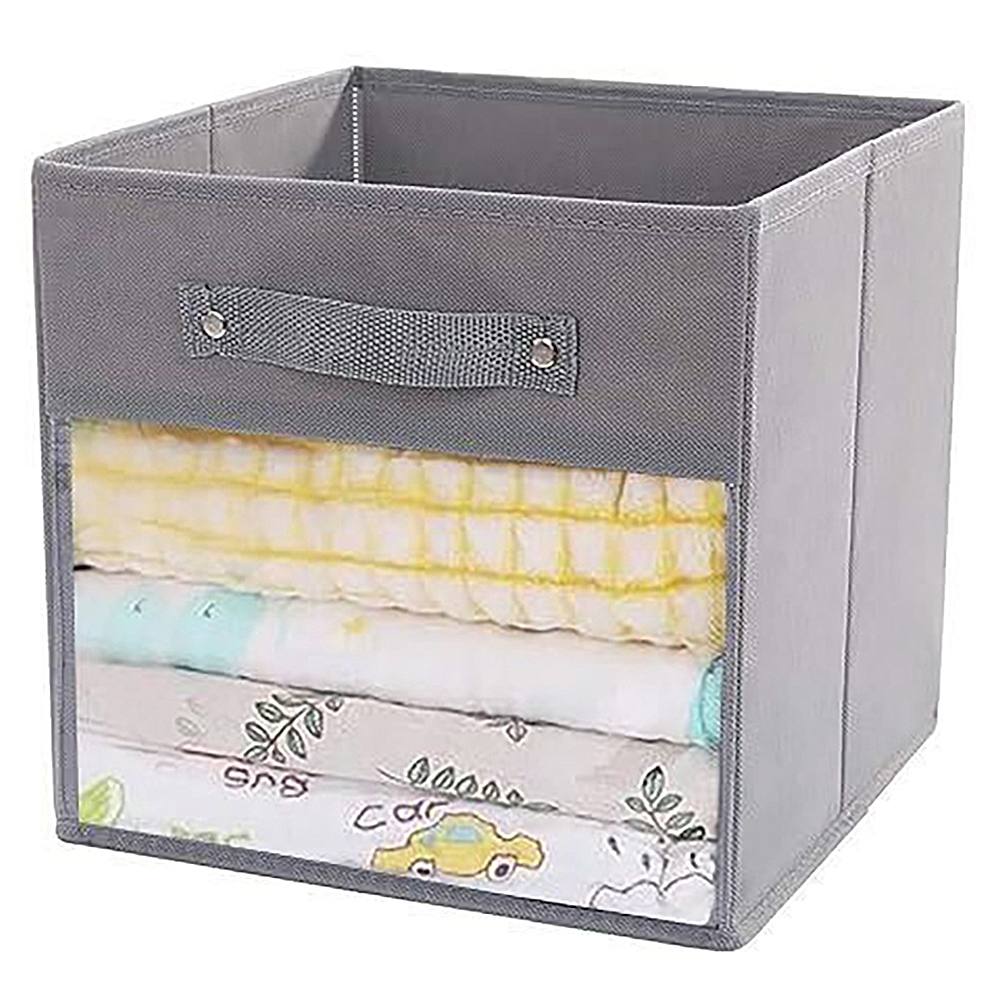 Double R Bags Kids Toys Shelf Transparent Organiser - 26.7x26.7x 26.7 cm - 1 U