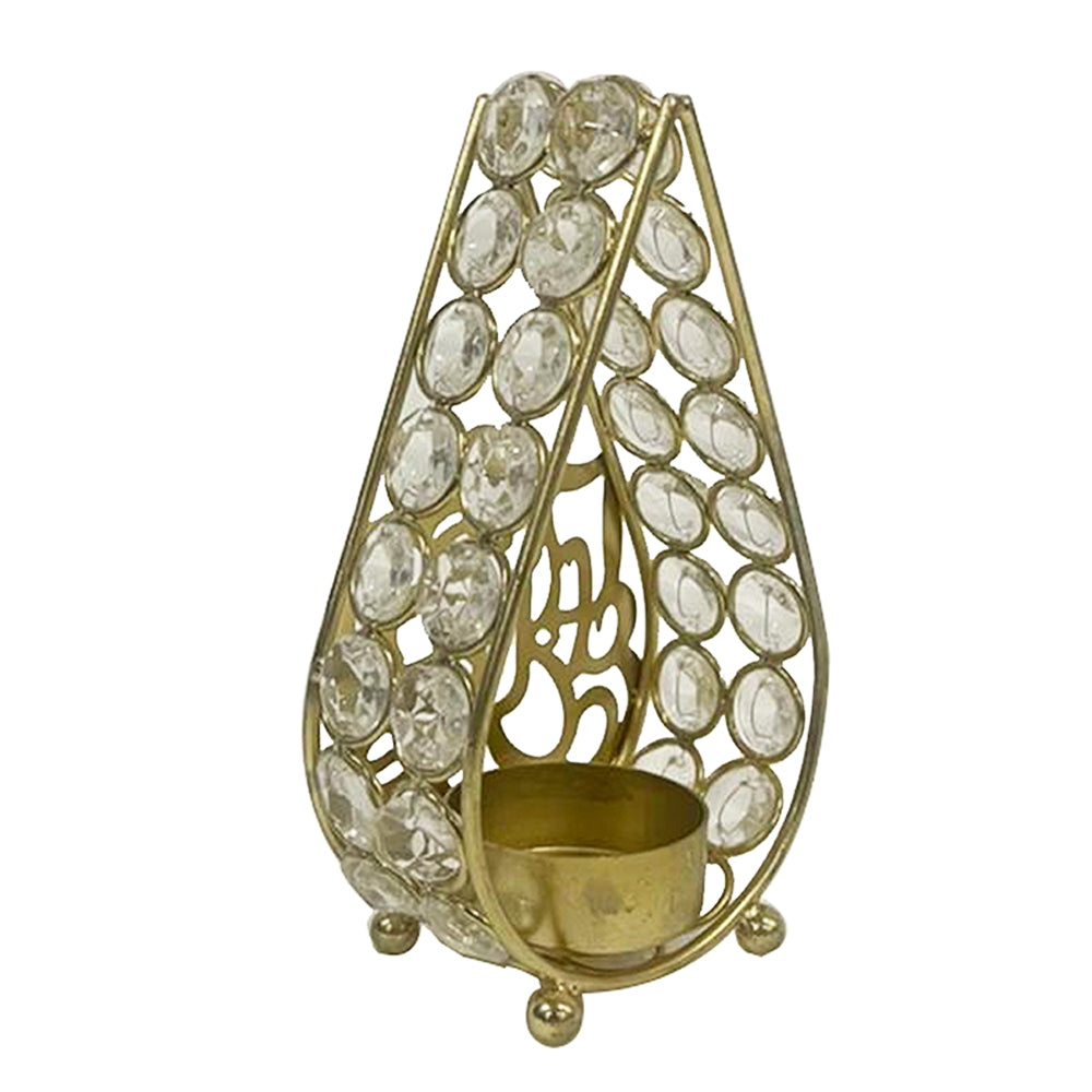 Ganesha Diamond Tealight Candle Holder - 1 U