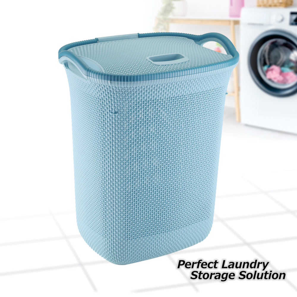 Joyo Honey Comb Laundry Basket - Ice Cabbage - 1 U