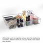 Jaipet Alexa Multipurpose Organiser (Transparent) - Set Of 7 - 1 U