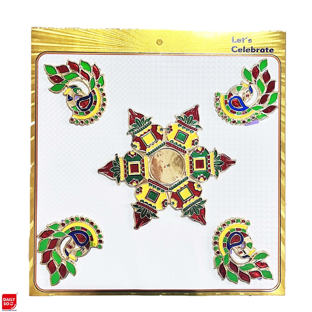 Dailyso Meena Kari Nexon Rangoli D3 - 1 U