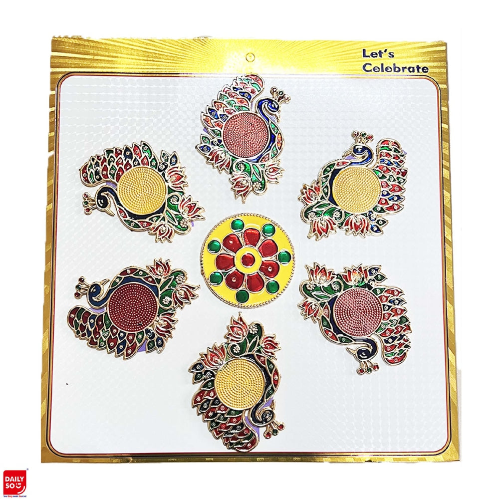 Dailyso Meena Kari Nexon Rangoli D4 - 1 U