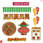 Dailyso Diwali Decorative Sticker Kit - 8 Pieces - 1 U