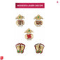 Dailyso Wooden Shubha Labh 5 Star Sticker D1 - 1 U