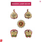 Dailyso Wooden Shubha Labh 5 Star Sticker D2 - 1 U