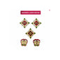 Dailyso Wooden Shubha Labh 5 Star Sticker D3 - 1 U