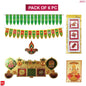 Dailyso Diwali Decorative Sticker Kit D1 - 6 Pieces - 1 U
