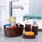 Joyo Filo Bathroom Accessories Set (Brown) - Set of 4 - 1 U
