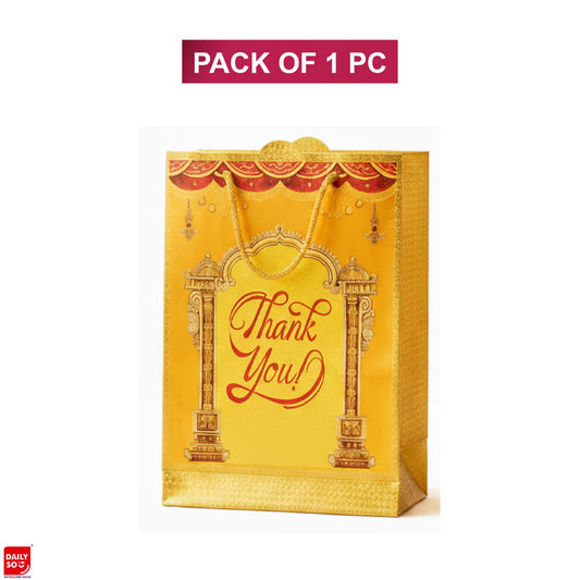 Dailyso Flower Design Gift Bag D2 - Micro Metalic - 1 Pieces - 1 U