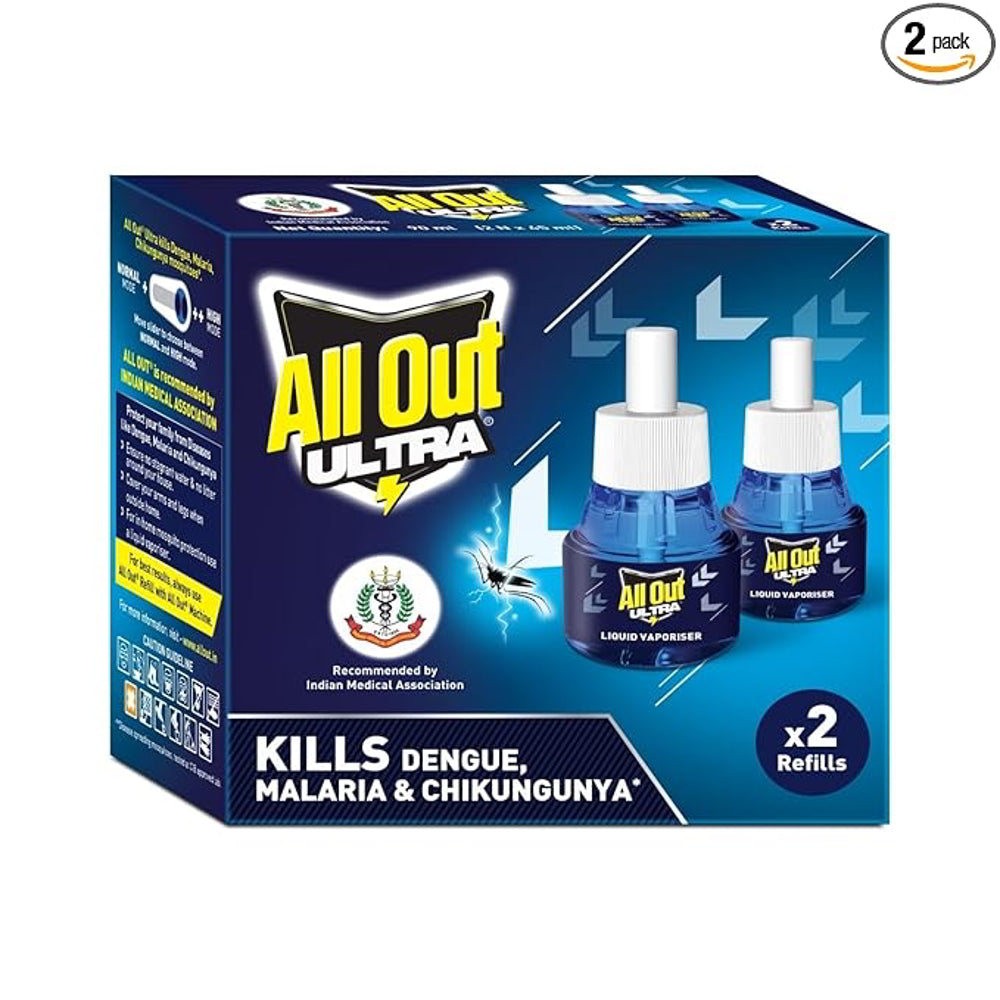 All Out Ultra Day & Night Protection - Refill - 2 x 45 ml