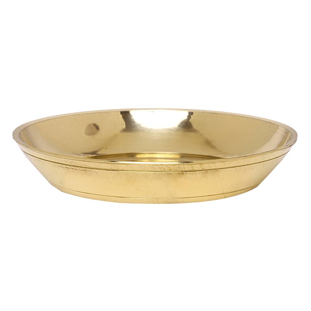 Brass Prasad Plate - Size 1 - 1 U