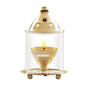 Brass Borosil Akhand Diya Small - 1 U