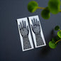 House Of Festival Full Hand Mhendi Design Sticker Pack Of 2 - 1 Unit