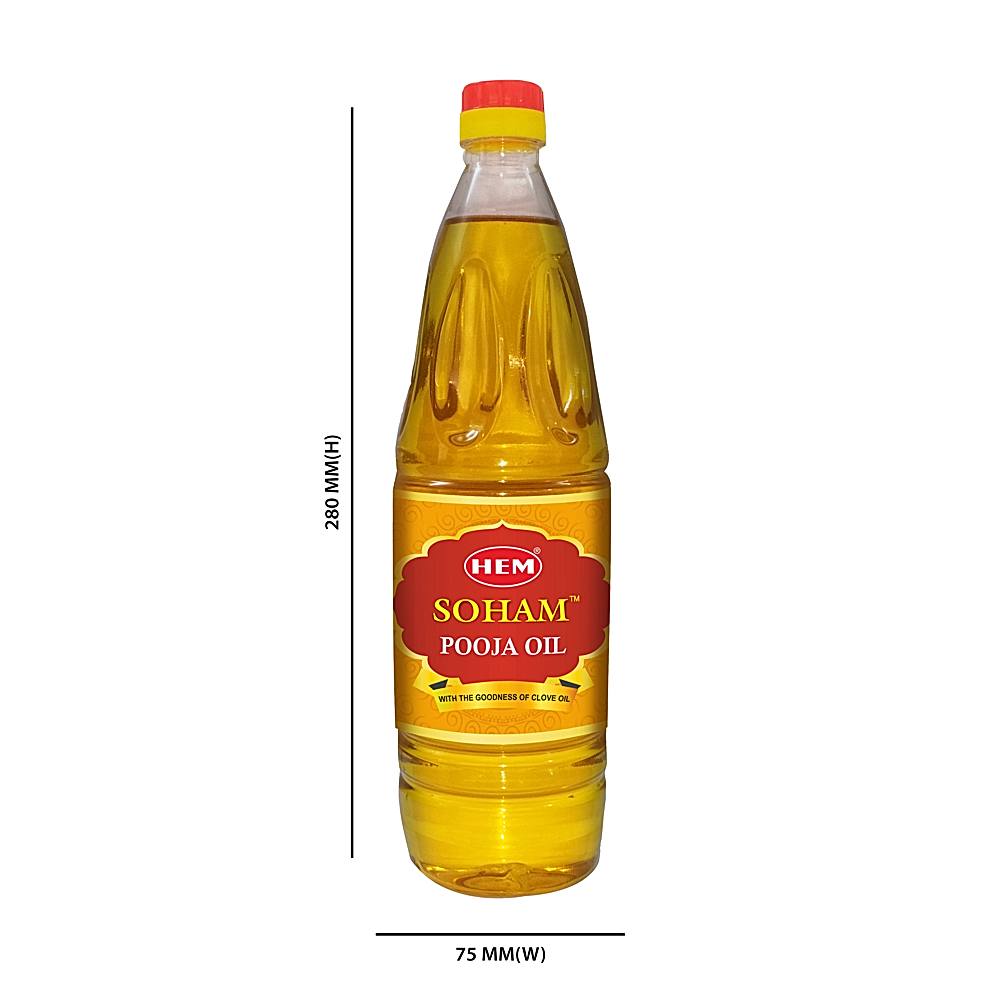 Hem Soham Pooja Oil - 900 ml