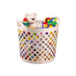 Joyo Diamond Plastic Laundry Basket - Brown - 1 U