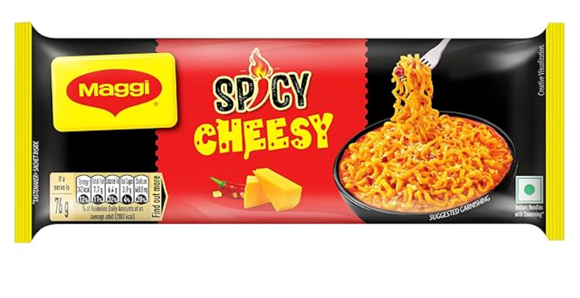 Maggi 2-Minute Spicy Garlic Noodles: 248 g