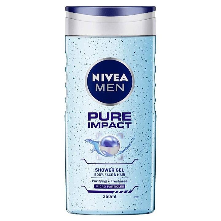 Nivea Men Pure Impact Shower Gel : 250 ml