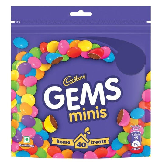 Cadbury Gems MinisHome Treats Pack : 126.4 gms