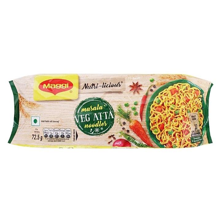 Maggi Masala Veg Atta Noodles : 290 gms