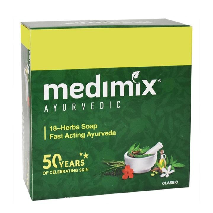 Medimix Ayurvedic Classic 18 Herbs Soap : 6 X 125 gms