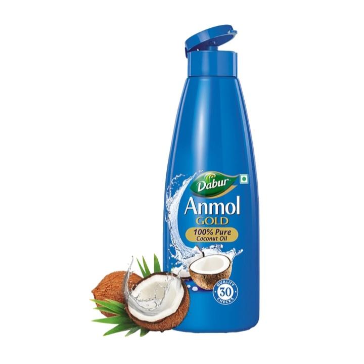 Dabur Anmol Gold Pure Coconut Oil : 600 ml