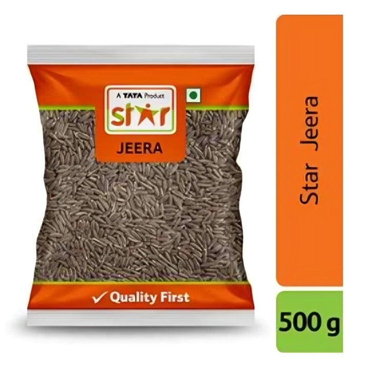TATA Star Jeera Whole - 500 Gm