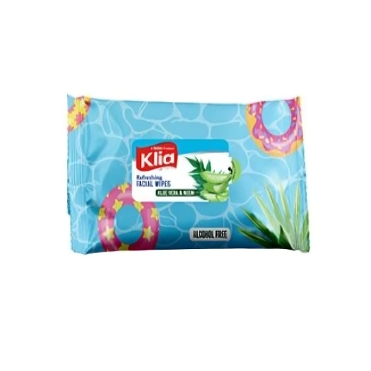 TATA Klia Facial Wipes Neem Aloevera - Pack Of 20