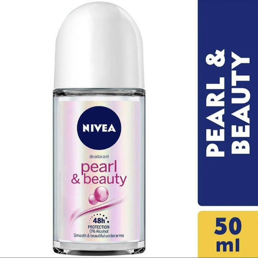 Nivea Pearl & Beauty Roll-On Deodorant : 50 ml