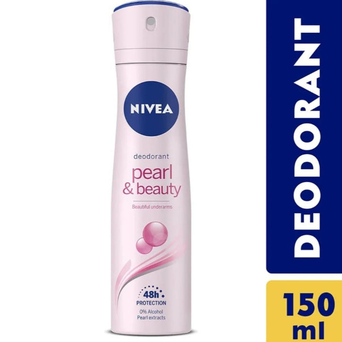 Nivea Pearl & Beauty Deodorant : 150 ml