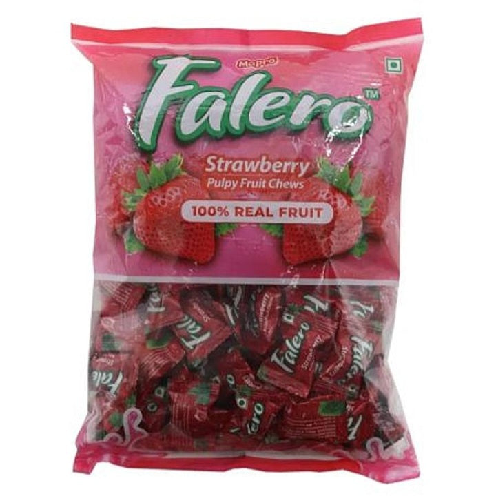 Mapro Falero Pulpy Strawberry Candy : 400 gms