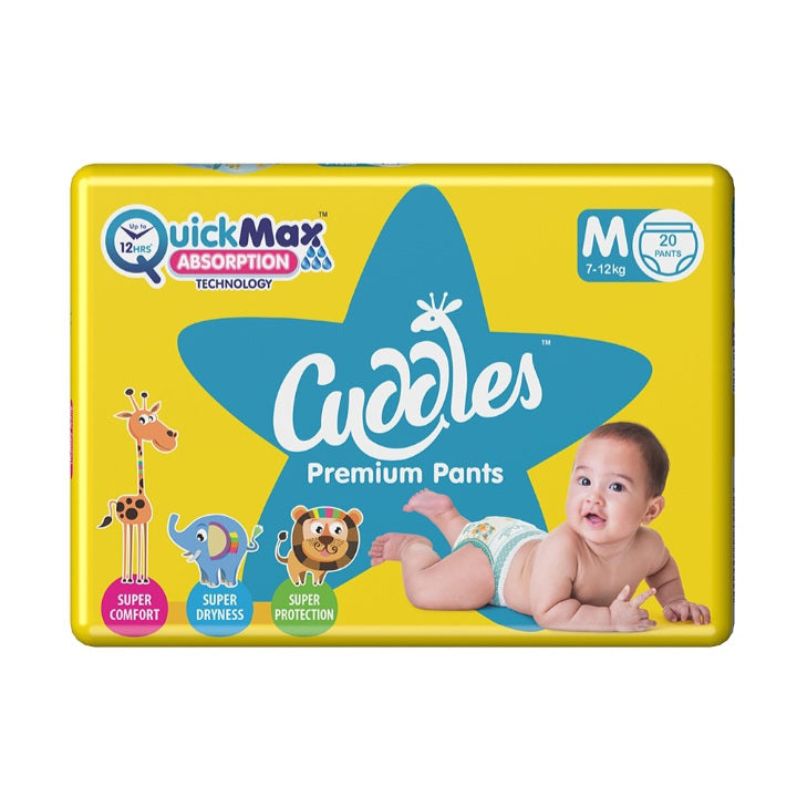 Cuddles Premium Pants - Medium : 20 Unit