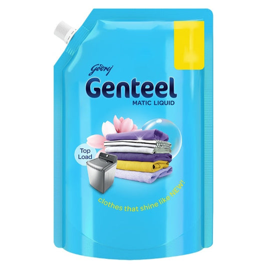 Godrej Genteel Matic Liquid Detergent Top Load Pouch : 2 kg