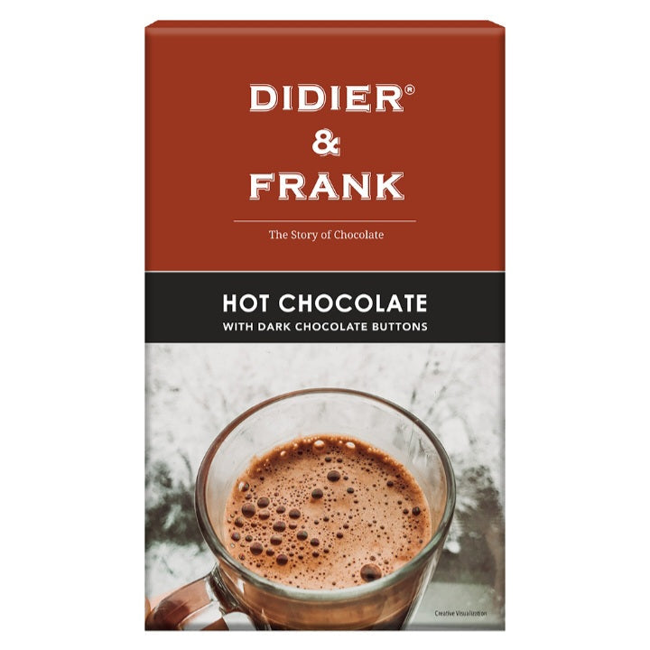 Didier & Frank Hot Chocolate With Dark Chocolate Buttons : 200 gms