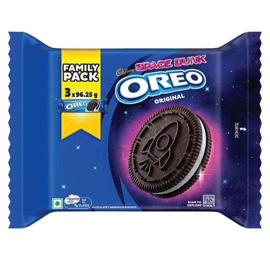 Cadbury Oreo Vanilla Flavour Cream Sandwich Biscuit (275.55 g)