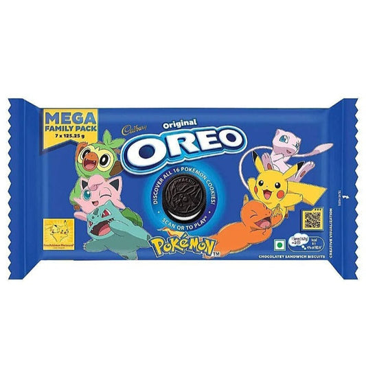 Cadbury Oreo Original Vanilla Creme Flavoured Sandwich Biscuit : 876.75 g